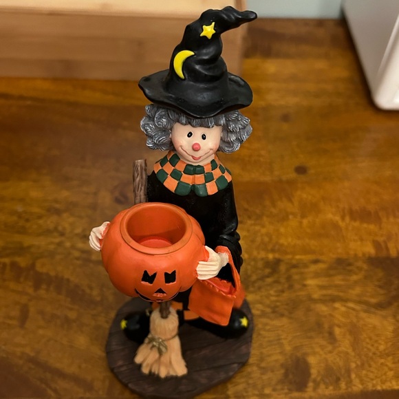 Other - Halloween Witch Candle Holder Decor